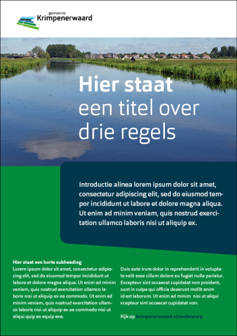 Templates huisstijl GK4